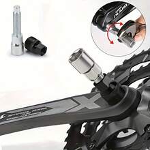 Set Alat Rantai Sepeda, Kunci Pas Khusus untuk Membongkar Kaset dan Freewheel, Termasuk Kunci Rantai dan Freewheel serta Crankset yang Dapat Dilepas, Kit Alat Perbaikan Sepeda - MultiWarna - View 7