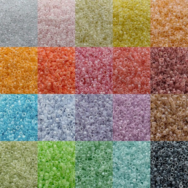 600pcs, 10g/Pack, 2.5mm Colorful Translucent Milky Glass Seed Beads, Colorful Glass Beads Tube, Glass Loose Beads Spacer Beads, Colorful Mixed Glass Loose Beads Spacer Beads, Suitable For Handmade DIY Bracelets, Necklaces, Waist Chains, Keychains And Other Jewelry Daily Matching, Suitable For DIY Bead Embroidery, Cross Stitch, Clothing Embroidery And More
