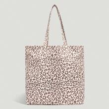 Tas Tote Leopard Adidas (ADIDAS) Tas Tote Bahu Motif Leopard Kasual LC8238 - Berwarna merah muda - View 4