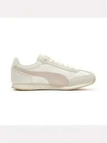 Unisex - Puma R78 II - Off-White - Silver - Charcoal Grey Athletic Casual Shoes Low-Top 40888801 - Beige - View 2