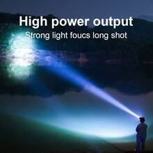 Lampu Kepala Selam LED Super Terang 200000LM Lampu Kepala Selam Profesional yang Kuat, Dapat Diisi Ulang, Lampu Senter Kepala Tahan Air IPX8 - Hitam - View 5