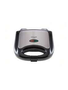 Adler Sandwich Maker, Sandwich Toaster, Panini Press - 850W, Non-Stick Plates, Thermostat Indicator Light, Anti-Slip Feet - EU E Type Plug(220-240V) - View 4