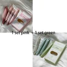 4 buah/Set Pulpen Stabilo Fluorescent Gradien Estetika Jepang, Bodi Gradien Modis, Desain Ujung Miring, Pegangan Plastik Halus Anti-Selip, Perlengkapan Alat Tulis Sekolah - Beraneka warna - View 19