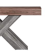 Coffee Table Walnut - Side Table Brown - Walnut - View 2