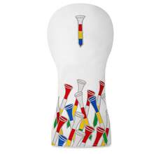 Golf Protective Cover, Golf Accessories, Made Of Durable Materials, Digital Color Nail Design Style Golf Headcover, Providing The Best Protection For Your Golf Club - Multicolor - View 12