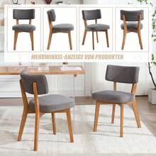 Furniture Red 54.5 X 47 X 77 Cm - 灰色 - 查看 5