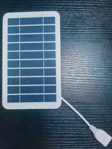2W 5V Portable Solar Charger Panel, Suitable For Outdoor Travel And Camping, Power Bank, Phone Charger, Flashlight, Fan - View 11