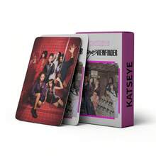 1 buah, Baru 55 buah Merchandise Bintang K-Pop KATSEYE'VIEWFINDER, Kartu Dekoratif Koleksi Idol, Dekorasi Merchandise Penggemar - kartu - View 3