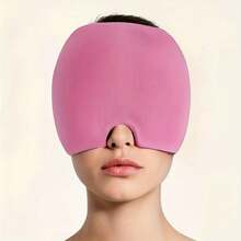 Stretchable Reusable Cooling Gel Face Mask, Cold Compress Gel Mask Ice Pack For Face And Eye Relief - Color - View 7