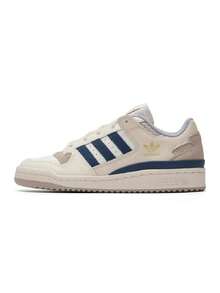 Adidas Men's & Women's FORUM LOW CL Retro Minimalist Casual Sneakers LA3798 - Beige - View 5