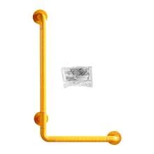 YUNRUX Bathroom Grab Bar, L-Shaped Handrail, Stainless Steel Safety Rail For Seniors - A - View 3
