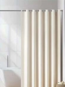 1pc Silver/Black Stainless Steel Adjustable Shower Curtain Rod, No Drilling Installation, Tension Rod, Hanging Rod, Clothes Drying Rack, Storage Rod, Kitchen Utensil Hanging Rod, Curtain Rod, Suitable For Bedroom, Bathroom, Balcony, Multiple Lengths Available, Multi-Functional Product For Bedroom, Balcony, Closet, Outdoor Clothes Drying - A - View 2