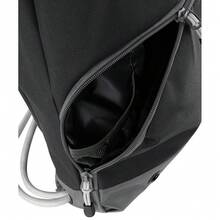 Bagbase Athleisure Drawstring Bag - Black - View 2