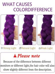 Hasbro 1tao 28 Inch Long Purple Braided Ponytail Wig, Clip-In Ponytail Extension, Easy To Wear, Ponytail Style, Suitable For Cosplay Costumes - Upgraded Version - View 6