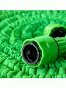 Expandable Garden Hose, Automatically Extends With Water And Shrinks For Easy Storage. Braided Outer Layer For Wear‑Resistance & Leak‑Proof. Multi‑Function Spray Nozzle With Adjustable Water Modes, Ideal For Watering, Car Washing & Cleaning. - Nozzle Hose - View 8