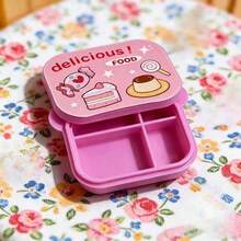 1pc/2pcs/4pcs Miniature Lunch Box Model, Mini Compartment Bento Box, Suitable For Dollhouse Restaurant Scene Decoration Accessories, Ideal Choice For Decoration Enthusiasts - Multicolor - View 6