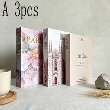 Minimalist Fresh Realistic Inspirational Healing Fake Books, Soft Decor For Club, Villa, Clothing Store, B&B, Living Room, Bedroom, Desktop Ornament, 2/3pcs - Decor Book - View 14