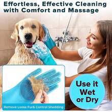 Pet Bath Sprayers & Brushes - White - View 3