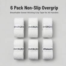 6pcs Non-Woven Fabric Racket Grip Tape, Excellent Grip And Shock Absorption, Easy To Replace Durable Handle Tape, Suitable For Tennis, Badminton, Baseball Bat, Fishing Rod, Sports Accessories - Multicolor - View 12