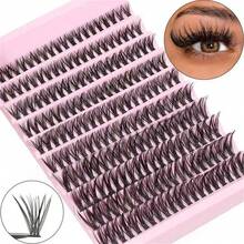 30D D-Curl Cluster False Eyelashes, Single Strand False Eyelashes, Eyelash Extensions Cluster False Eyelashes, Soft Natural DIY Single Strand Extension Eyelash Clusters, False Eyelash Clusters, Single Strand False Eyelashes - D - View 7