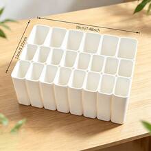 1PC 11/22 Grid USB Cable Storage Box, Desktop Drawer-Style Cable Organizer For Home And Office - Multicolor - View 11
