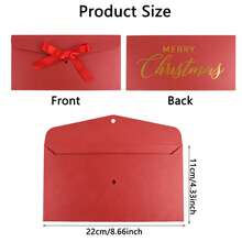 10pcs Colorful Envelopes, Creative High-End European Style Envelopes With Bows, Thick Pearlescent Paper, Long Envelopes, Suitable For Holidays And Back To School Season - 10 Pcs - View 8