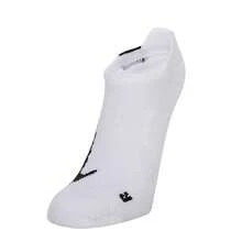 Nike Comfortable Breathable Casual Versatile Daily Commute Running Ankle Socks Unisex White 2-Pack - White - View 2