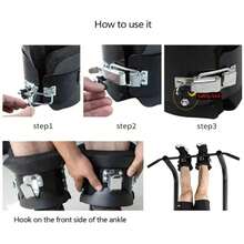 Inversion Boots For Abdominal Crunches M - Blue - View 5