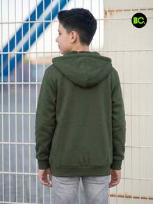 Big City Tween Boys Sweatshirts - Dark Green - View 3