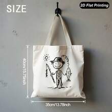 Kids Shoulder & Tote Bags - 1 Piece, 15.75 X 13.78 Inches - View 4