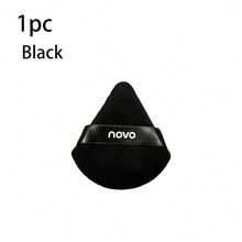NOVO 1/3pcs Triangular Velvet Makeup Puffs, Soft & Fluffy Puff, Flocked Powder Puff For Loose Powder, Compact Powder, Mineral Powder, Body Powder, Reusable & Washable, Double-Sided Makeup Sponge, Designed For Under Eyes And T-Zone, Beauty Makeup Tools - Multicolor - View 12