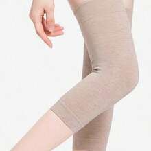 1 Pair Seamless Breathable Warm Knee Socks For Women And Men, Seamless Design For Outdoor And Casual Use - Multicolor - View 2