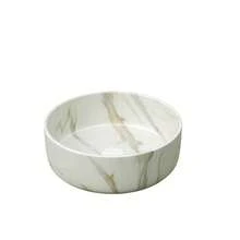 Round Washbasin White 36cm - Ceramic - White - View 1