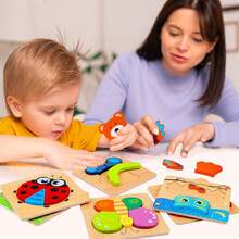 Kids Wooden Puzzles - STW-40010 - View 3
