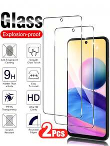 2pcs Tempered Glass Screen Protector, Compatible With Xiaomi/POCO Phones, Bubble-Free, Easy Application, Durable, Smooth Touch, Like Bare Screen. Screen Protector, Suitable For Birthday/Easter/Family/Friends Gift, Unisex. Waterproof, Shockproof, Anti-Drop, Anti-Scratch, Anti-Fingerprint. - Clear - View 42