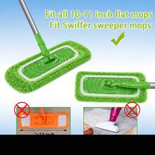 1pc/3pcs/5pcsPacks Reusable Microfiber For Mop Pads, Suitable For Sweeping For Mops (9.84inch-11.02inch) - Dry Cloths And Wet For Mop Cloths For Household Cleaning - Washable Wet Pads For Mopping Floors - A - View 4