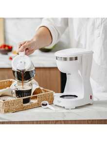 Adler Droppkaffebryggare, filterkaffemaskin, automatisk kaffebryggare – kompakt design, återanvändbart filter, vit - EU E typkontakt (220-240V) - Visa 3