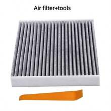 TRTY CF10285 車內空氣濾清器，活性碳空調出風口濾網，可替換 CP285，適用於 Camry、RAV4、Highlander、Corolla、Sienna、Tundra、Prius、4Runner、Subaru Outback、Scion、Land Rover 及其他車款零件 - 汽車空氣過濾器 - 查看 14