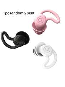 3-Layer Umbrella-Shaped Silicone Earplugs, Noise-Canceling Sleep Earplugs, Washable And Reusable Sound-Insulating Earplugs With Storage Case - Multicolor - View 10