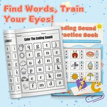 Ending Sound And Alphabet Letter Find Practice Book, Fun Phonics Activities To Learn Final Letter Sounds, Spot Trace And Color Letters A To Z, Great Workbook For Home School And Travel - Alphabet Book - View 5