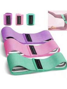 High Elasticity Hip Resistance Band, Suitable For Home Workout, Muscle Strength Training (Unisex), Fitness Accessory - A - View 6