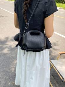 Classic Versatile Fashion Women's Crossbody Bag, Suitable For Daily Use, 2026 New Style - Black - View 7