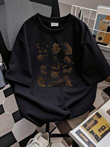 Women T-Shirts - 黑色 - 查看 2