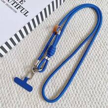 1PC Phone Lanyard Crossbody Halter Chain Phone Case Pendant Strap High-End Feel Women's Dopamine Halter Handheld Fan Rope Sturdy Clip Pad Exquisite Detachable Anti-Loss Anti-Drop - Multicolor - View 15
