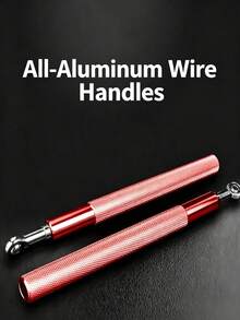 Speed Jump Rope, Universal‑Shaft Steel Wire Jump Rope, Professional Fitness Steel Wire Skipping Rope, Aluminum Alloy Handles For Men & Women, Suitable For Teenagers, Home, Outdoor, Park, School And Competition Use - A - View 3