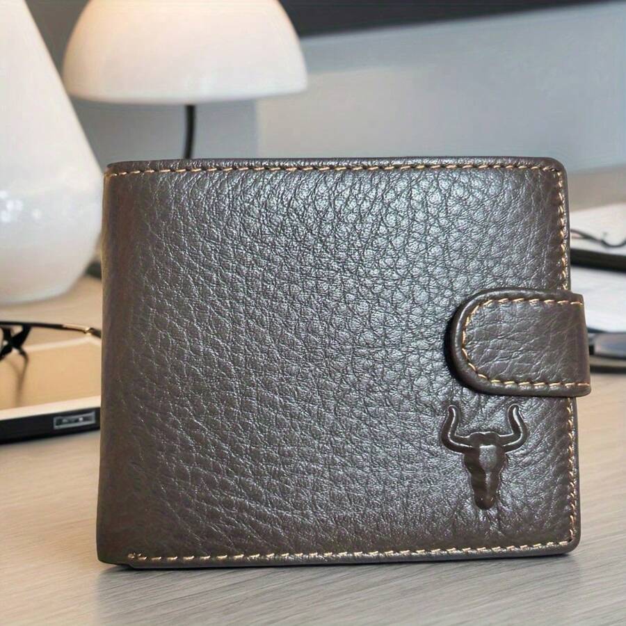 Men Wallet & Check Holder - Black - View 1