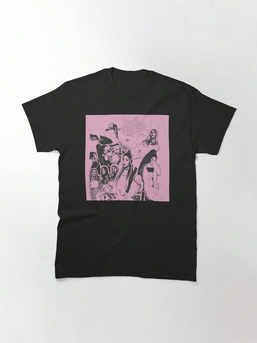 Men T-Shirts - 黑色 - 查看 1