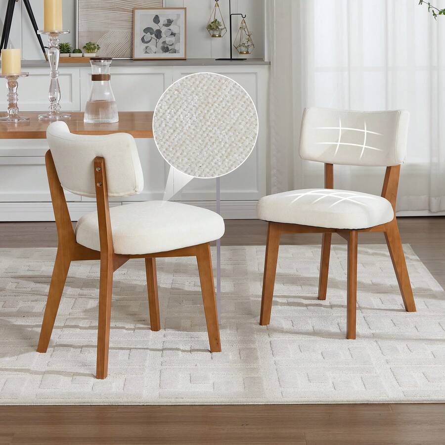 Furniture Red 54.5 X 47 X 77 Cm - 米色 - 查看 1