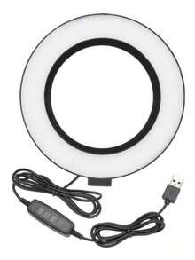12-Inch Ring Light With Phone Holder, 3 Color Modes With Remote Control, NO TRIPOD - one-size - View 7