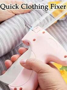 Miniature Mini Sewing Nail Gun With Needles And Clips, Upgraded Precision Sewing Gun, Fine Sewing Gun For Clothing, Non-Jamming Mini Sewing Gun, Clothing Repair Sewing Tool Set, Suitable For Clothing, Bedding Edges, Mini Label Gun, High-Quality Sewing Accessories - Multiple Styles - View 4